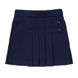 Tab Button Pleated Skort 607