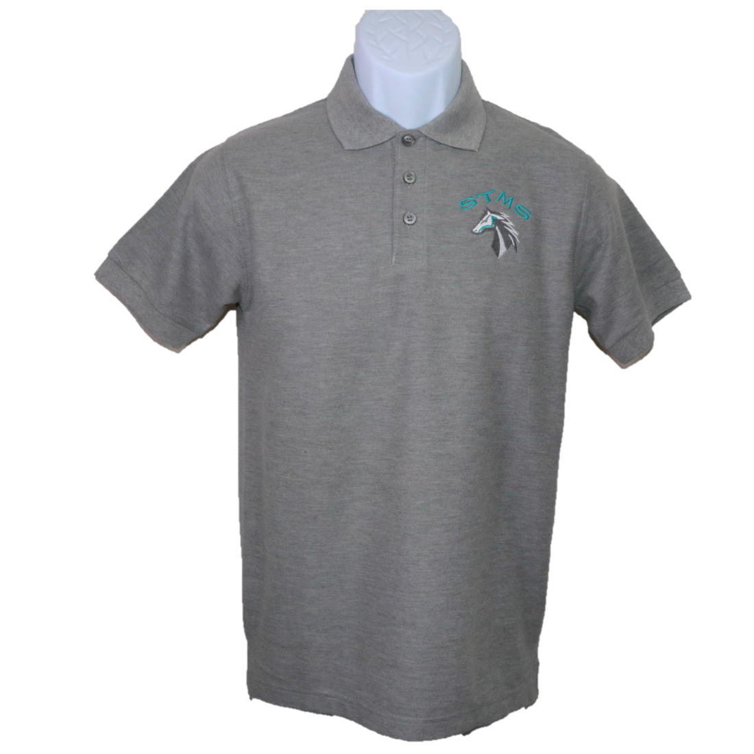 STMS Unisex Short Sleeve Polo - Image 3